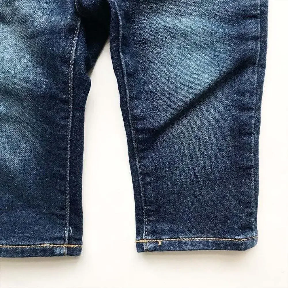 BABygap blue soft skinny jeans  EUC 12-18 months